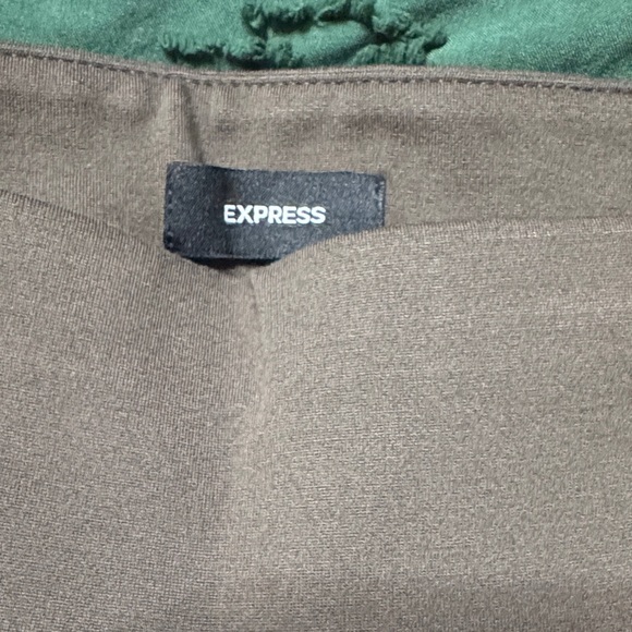 Express Dark Brown Ankle Ponte pant - Picture 5 of 6